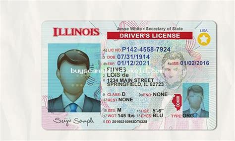 Illinois Drivers License New Fake Scannable Buy Fake Id Best Fake