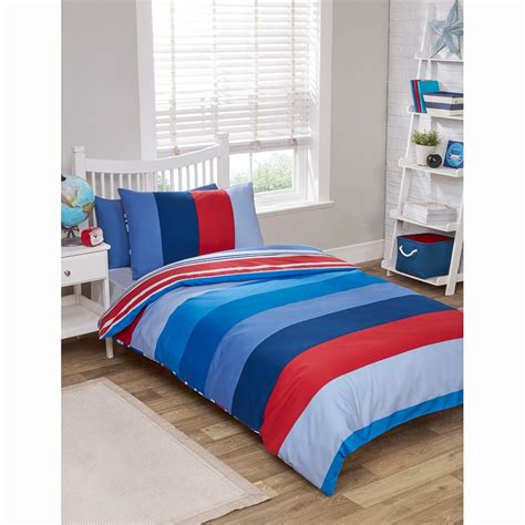 Do you assume blue comforter sets twin looks nice? Kids Single Duvet Twin Pack - Blue | Bedding - B&M