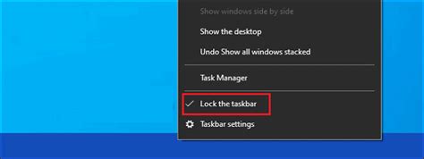 Instructions To Move The Taskbar To The Top Of Your Screen On Windows 10