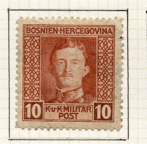 Bosnia And Herzegovina Early S Early Issue Fine Mint Hinged H Nw