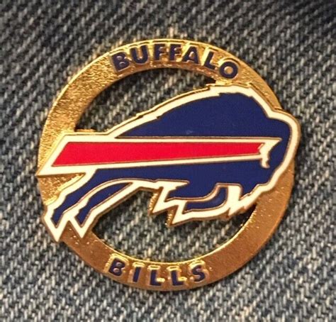 Buffalo Bills Lapel Pin ~ 1999 ~ Nfl ~ Football By Peter David Inc Ebay