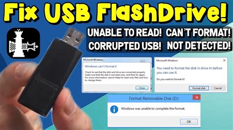 How To Fix Usb Flash Drive After Jailbreak Fix Corrupted Usb