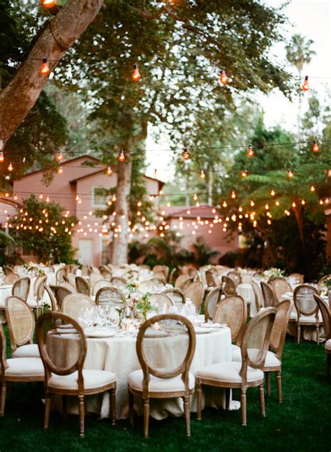 An outdoor wedding reception can host an almost unlimited number of guests, and has a fresh, natural feeling you could never duplicate in an indoor ballroom. Best Outdoor Wedding Ideas - Our Organic Wedding