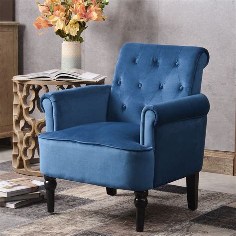 Kumji Modern Elegant Living Room Chairs Button Tufted Club Chair