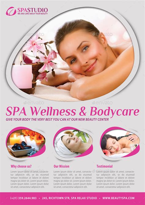 Beauty And Spa Poster Template V08 By Rapidgraf Graphicriver