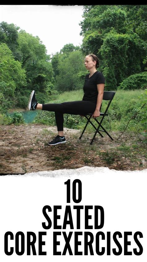 10 Seated Core Exercise For A Toned Tummy Core Workout Exercise