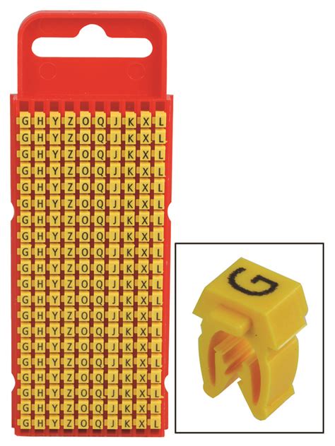 Main Land Promote Premature Plastic Snap On Wire Markers From Labe Fine