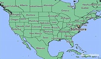 Where is Baltimore, MD? / Baltimore, Maryland Map - WorldAtlas.com