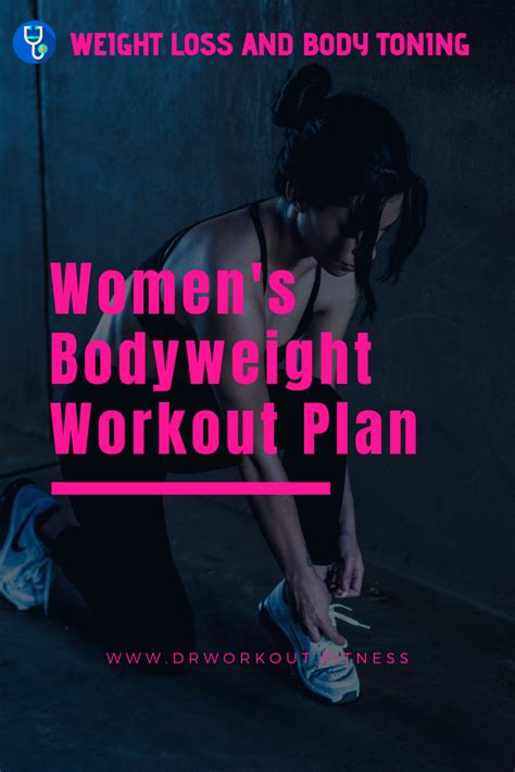 Womens Bodyweight Workout Plan