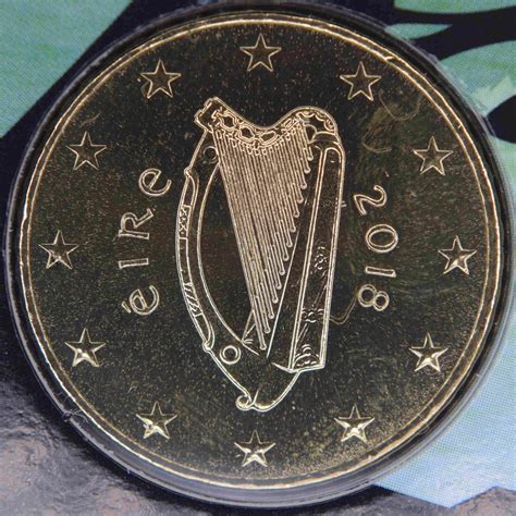 Ab üyesi birçok ülke para birimi olarak euro kullanır. Ireland 50 Cent Coin 2018 - euro-coins.tv - The Online ...