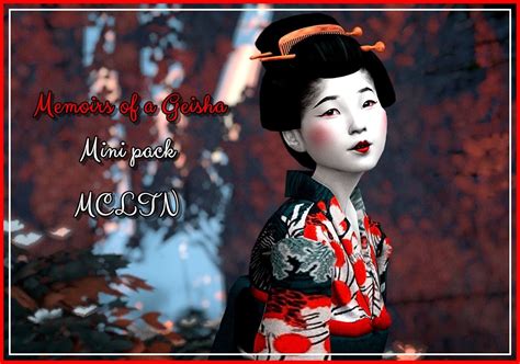 🎐🎎 Memoirs Of A Geisha Mini Pack 🎎🎐 Sims 4 Memoirs Of A Geisha Sims