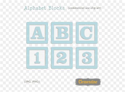 Baby Blocks Blue Alphabet Clip Art Images Transparent Baby Blue Abc