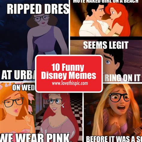 10 funny disney memes