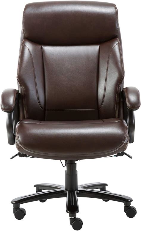 Starspace High Back Big And Tall 400lb Bonded Leather Office Chair Large