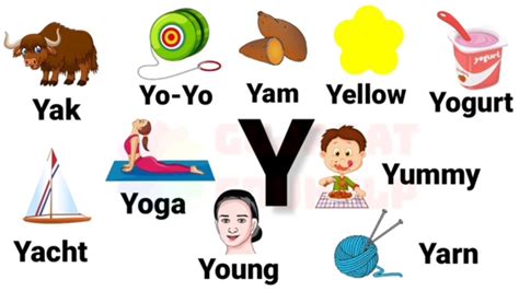Y Letter Words In English Words Starting With Letter Y Y Letter