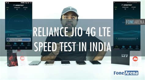 Reliance Jio 4g Lte Speed Test In India Benisnous
