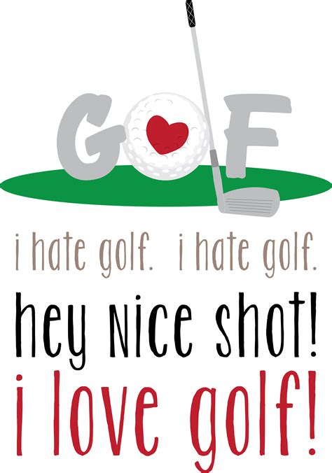 I Love Golf Svg File Svg Designs Svg Design My
