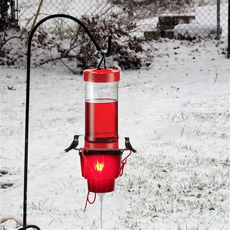 Hummingbird Feeder Heater For Outdoors Hummingbird Feeder Warmers Attached To