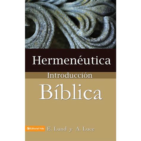 Hermenéutica Introducción Bíblica Librería Maranatha