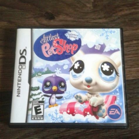 Littlest Pet Shop Winter Giver Ds3ds Game Nintendo Ds Ds Games For