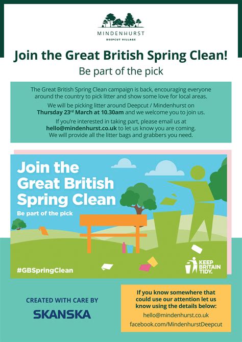 The Great British Spring Clean Mindenhurst