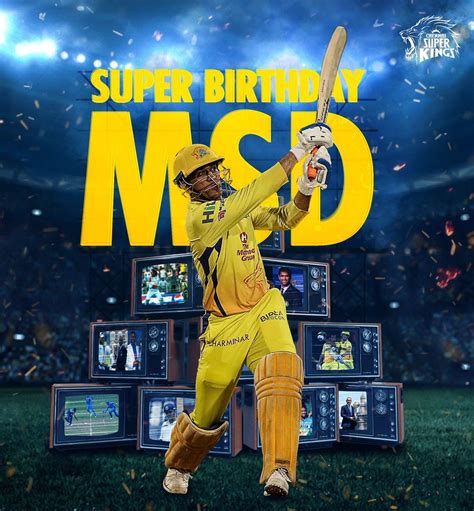 Collection Of 999 Amazing Full 4k Happy Birthday Dhoni Images