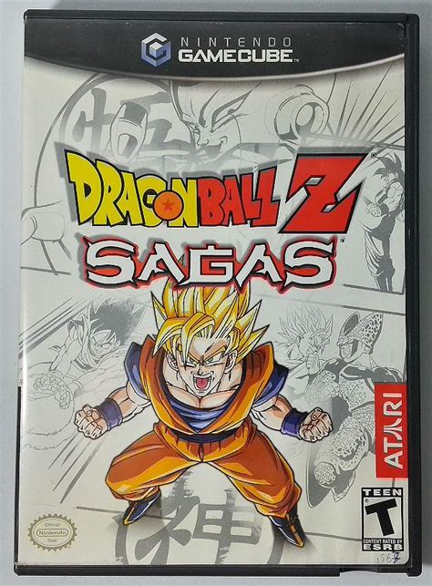 Jogo Dragon Ball Z Sagas Original Gc Sebo Dos Games Games Antigos
