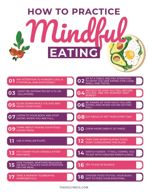 Ways To Eat More Mindfully With Free Pdf Printable