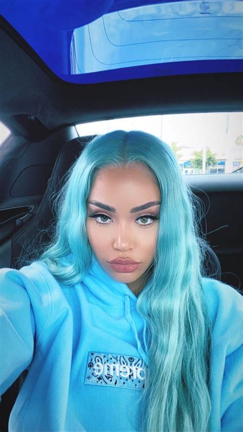 Pin By Naenaeboss On Hair Laid Tf Blue Hair Light Blue Hair Dyed