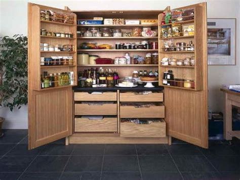 High kitchen pantry is what your kitchen needs for extensive storage. stand alone pantry for kitchen | Stand Alone Pantry ...