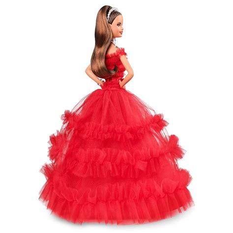 2018 Holiday Barbie Doll Frn71 Barbie Signature Holiday Barbie