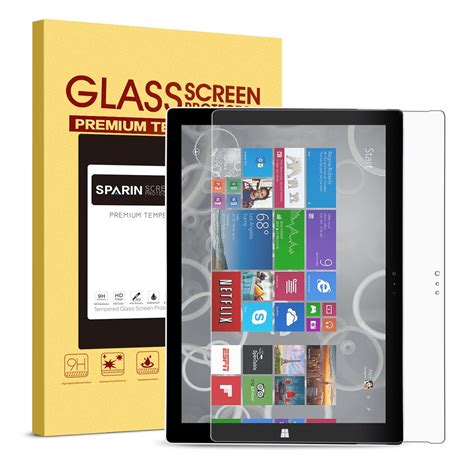 Buy Surface Pro 3 Screen Protector Tempered Glasssparin Explosion