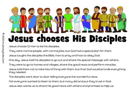 Jesus Chooses His Disciples Trueway Kids