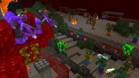 One Block Zombies Custom Survival Map With New Zombies Minecraft Map