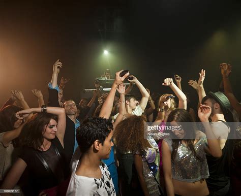 People Dancing In Crowded Night Club High Res Stock Photo Getty Images