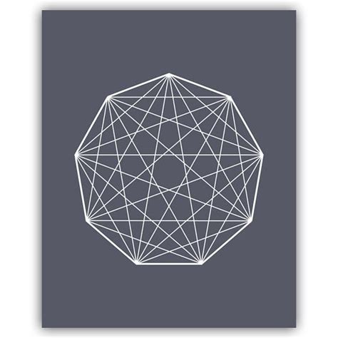 Geometric Shape Gray And White Instant Download By Printitframeit 500