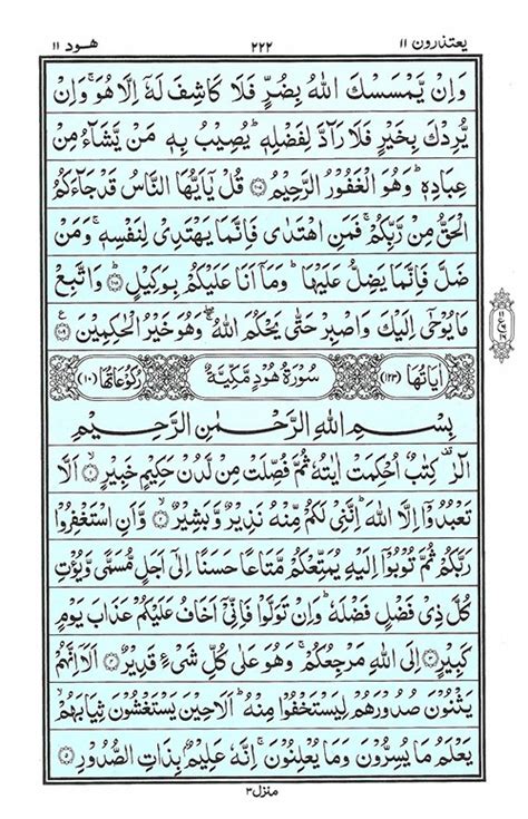 Surah Hud Ayat Quran With Tafsir My Islam Off