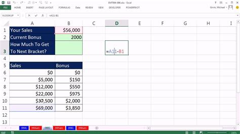 Excel Magic Trick 995 Formula Amount To Increase Sales By To Get To