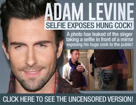 Adam Levine Cock Pic Leaked Naked Male Celebrities