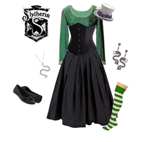 Slytherin Festival Slytherin Fashion Slytherin Clothes Hogwarts Outfits