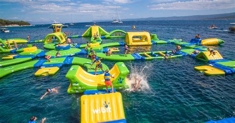 Jump On These Floating Water Parks Across Michigan