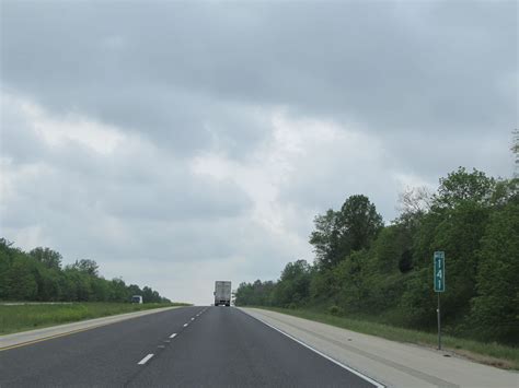 Illinois Interstate 70 Westbound Cross Country Roads
