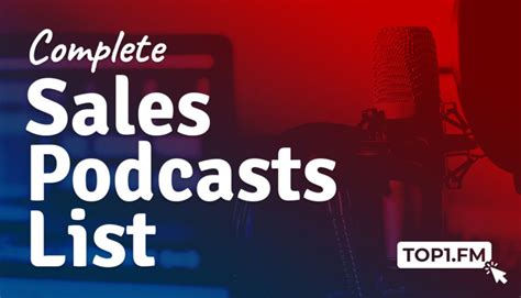 Sales Podcasts Complete List Of All Active Sales Podcasts 2021