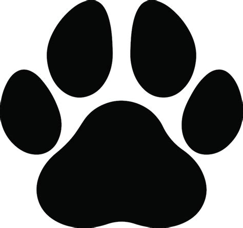 Dog Paw Print SVG cutting file for Cricut and Silhouette Pet | Etsy