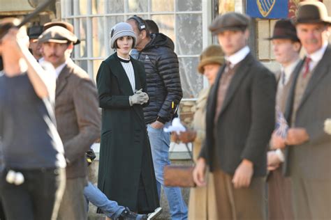 Michelle Dockery Joined By Stephen Campbell Moore On Downton Abbey Set The Gazette