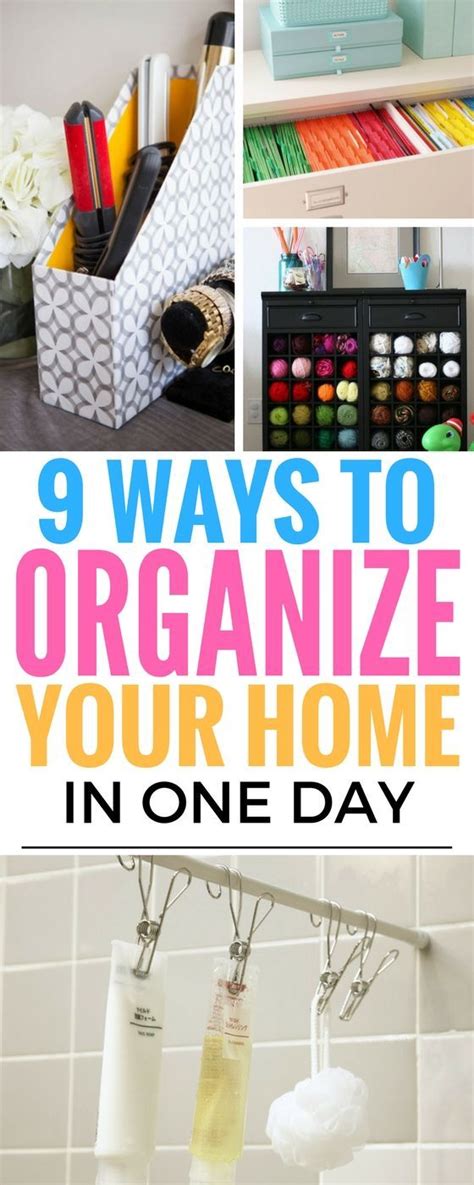 Organize Your Home In One Day Just By Adding A Few Of These Amazing