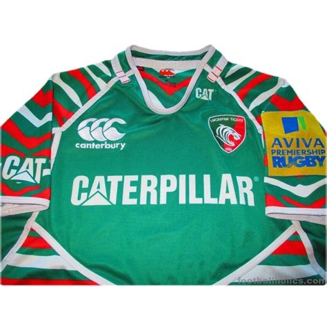 2012 13 Leicester Tigers Pro Home Shirt