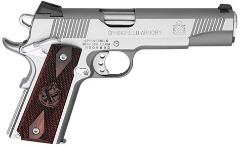 Springfield 1911 Loaded 45 Acp Stainless Steel Gear Up Package With 5