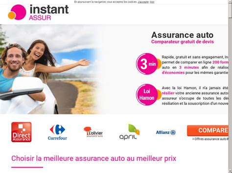 Instant ASSUR Comparateur Gratuit De Devis D Assurance Auto