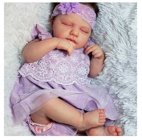 Reborn Baby Doll 20 Inches Lifelike Newborn Bebe Vinyl Etsy